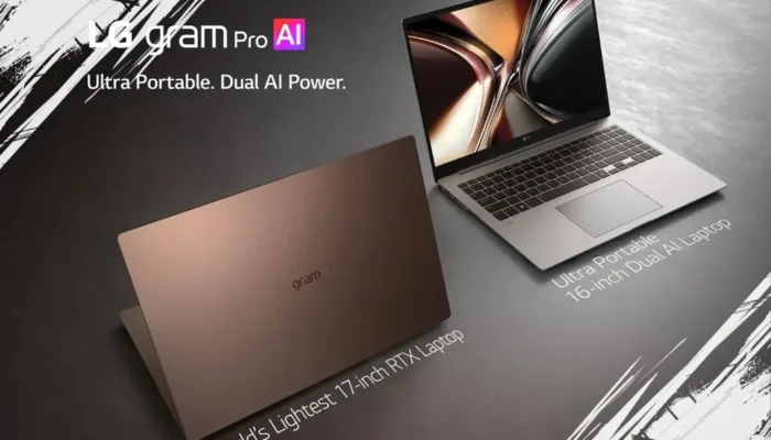 LG Gram Pro AI 17 Meluncur, Laptop 17 Inci Tipis dengan Performa Grafis Tinggi