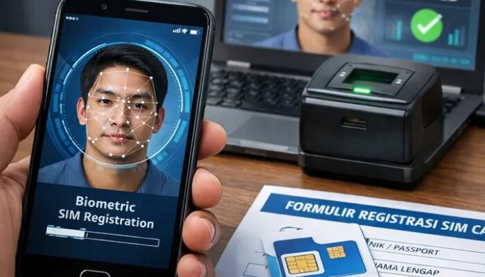 Registrasi SIM Card Biometrik Resmi Berlaku, Begini Cara Daftar Pakai Pengenalan Wajah