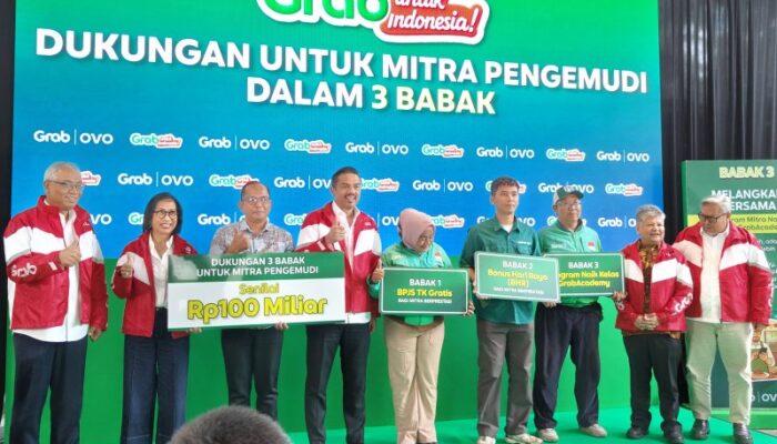 Grab Ungkap Kriteria Penerima BHR dan BPJS Ketenagakerjaan Gratis untuk Mitra Pengemudi