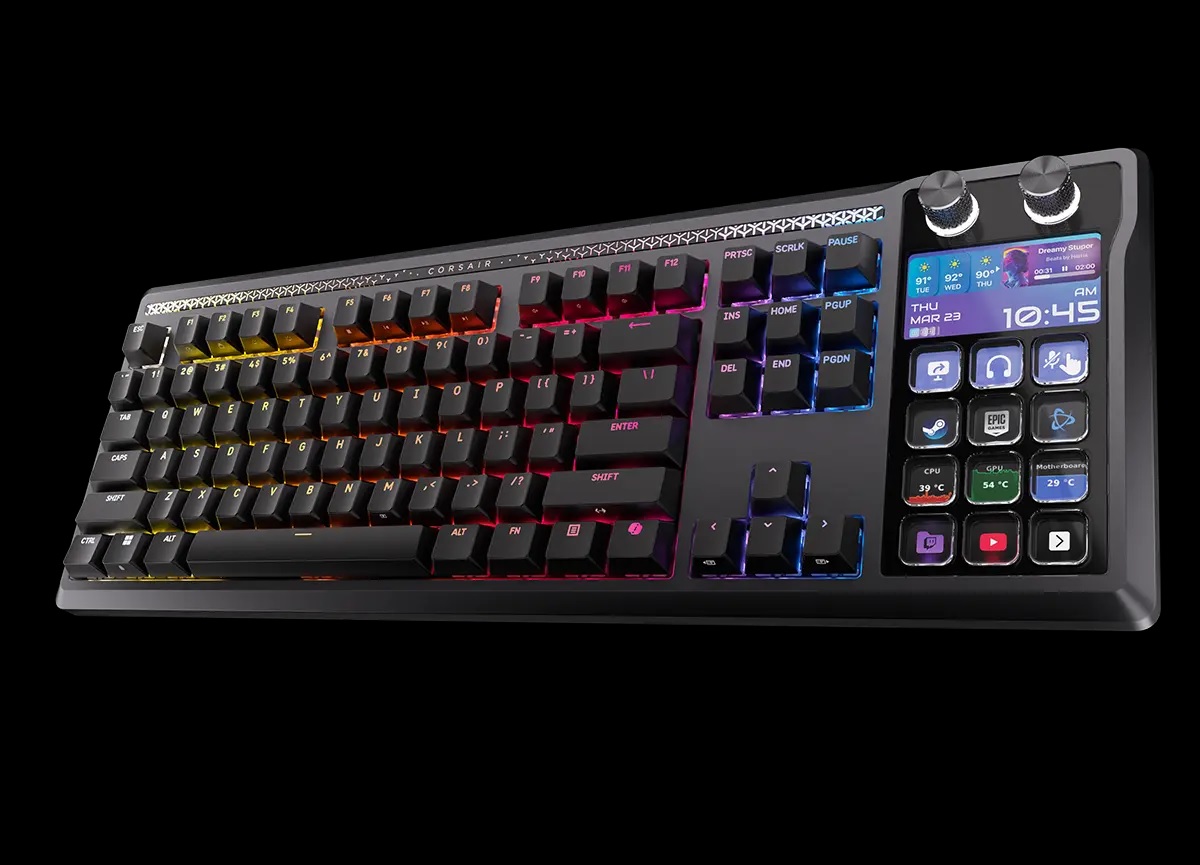 Corsair Galleon 100 SD Resmi Meluncur, Keyboard Gaming Sultan dengan Stream Deck & 8.000Hz