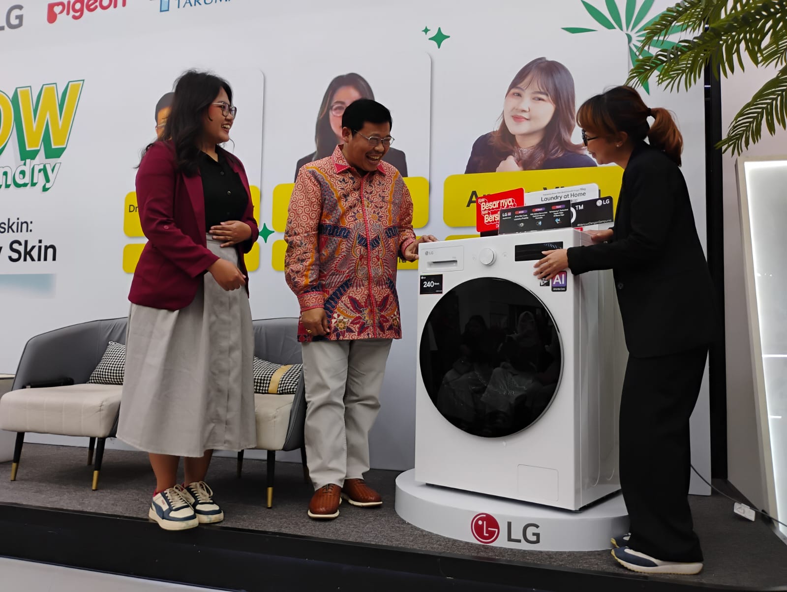 Mesin Cuci AI DD LG Hadir dengan Fitur Allergy Care, Klaim Hilangkan 99,9% Alergen