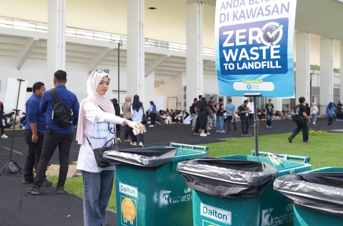 XLSmart Terapkan Zero Waste di Ultraverse Festival 2025, Alihkan 1,7 Ton Sampah dan Pangkas 6,6 Ton Emisi