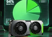 Terungkap! Dominasi Absolut NVIDIA di Pasar GPU: 94% Pangsa