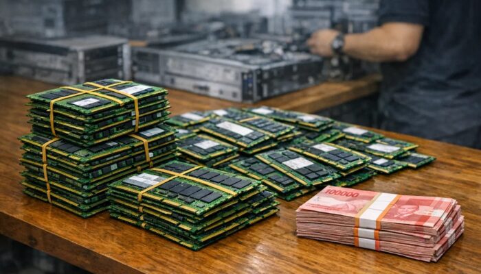 Hampir Dibuang, 72 RAM Server Bekas Ini Kini Bernilai Rp300 Juta Lebih karena Demam AI