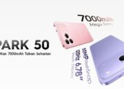 Tecno Spark 50 Resmi Meluncur di Indonesia, HP Rp1 Jutaan dengan Baterai 7000mAh dan Fitur AI
