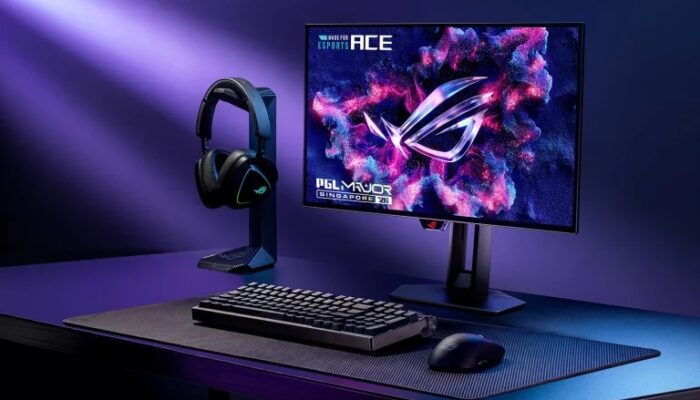 ASUS ROG Ace Collection Perkenalkan ROG Gladius IV Ace dan Monitor OLED Refresh Rate 720Hz