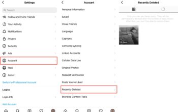 Cara Melihat Recently Deleted Instagram untuk Memulihkan Post dan Story Cara Melihat Recently Deleted Instagram untuk Memulihkan Post dan Story