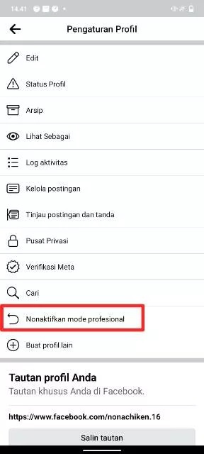 Cara Menonaktifkan Mode Profesional Facebook dengan Cepat dan Praktis