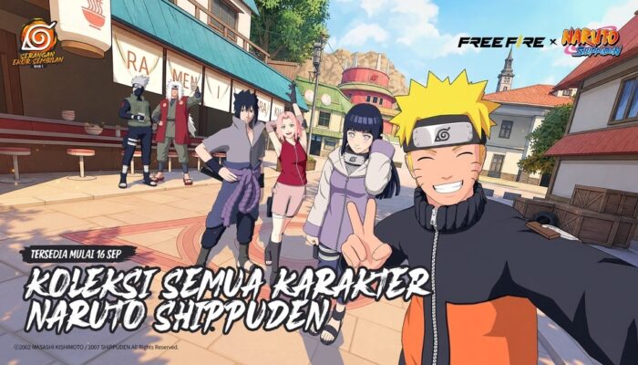 Free Fire x Naruto Shippuden Hadir Lagi, Boyong Hinata dan Jiraiya Bundle