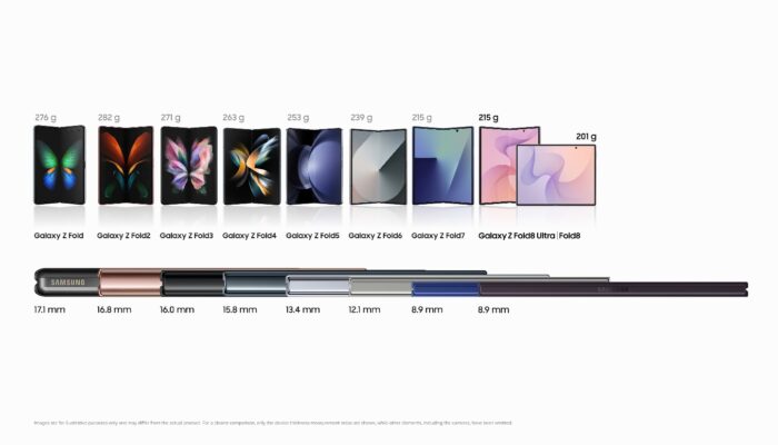 Galaxy Z Fold8 Hanya 201 Gram, Ini Teknologi yang Membuatnya Lebih Ringan
