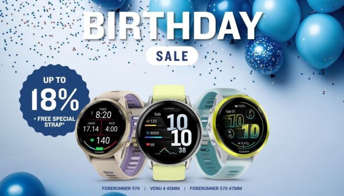 Garmin Birthday Promo September 2026, Harga Venu 4 dan Forerunner Turun