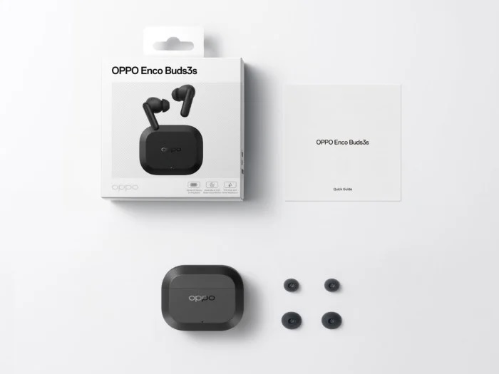 OPPO Enco Buds3s Hadir dengan Driver Titanium 12,4mm dan Audio Spatial