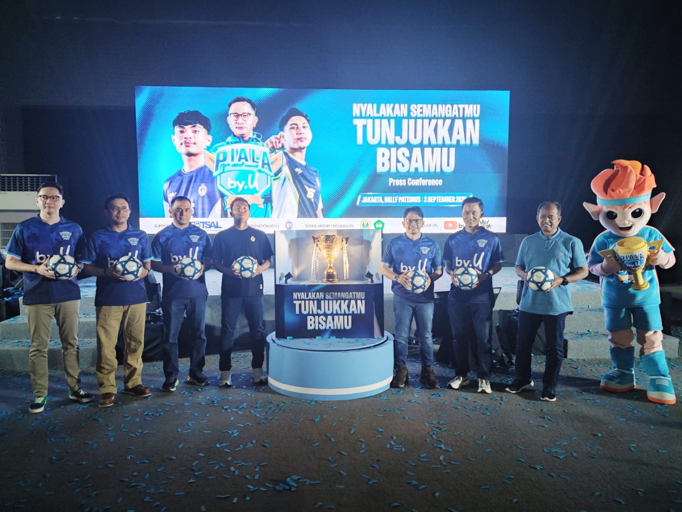 Piala by.U 2026 Digelar di 16 Kota, Peserta Berpeluang Raih Beasiswa