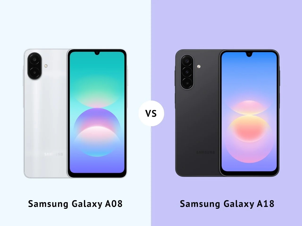 Samsung Galaxy A08 vs Samsung Galaxy A18, Jangan Beli Sebelum Lihat Perbedaannya