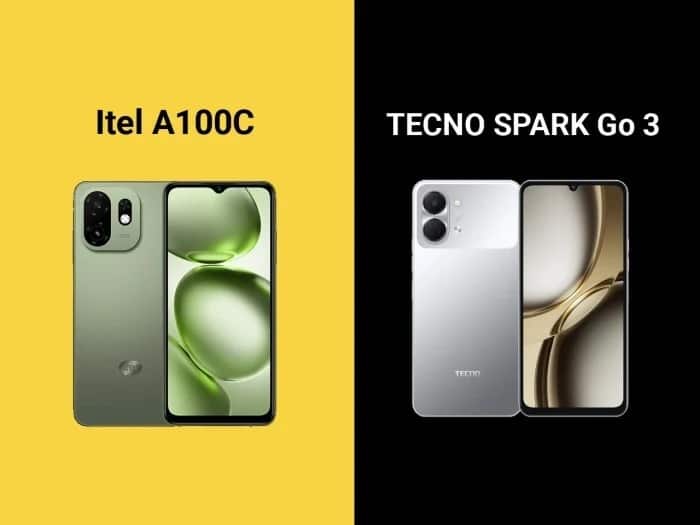 itel A100C vs TECNO SPARK Go 3, Adu Spesifikasi HP Murah dengan Android 15